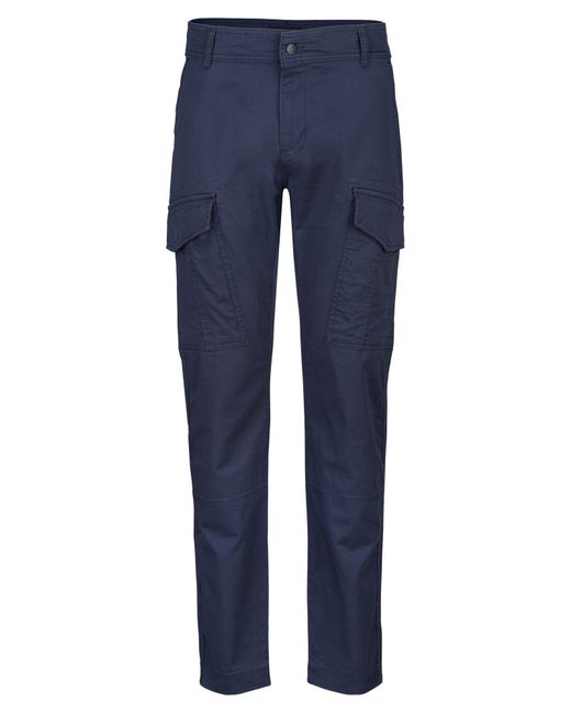 Replay Cargo Broek Licht Comfort Katoen Twill in het Blue voor heren