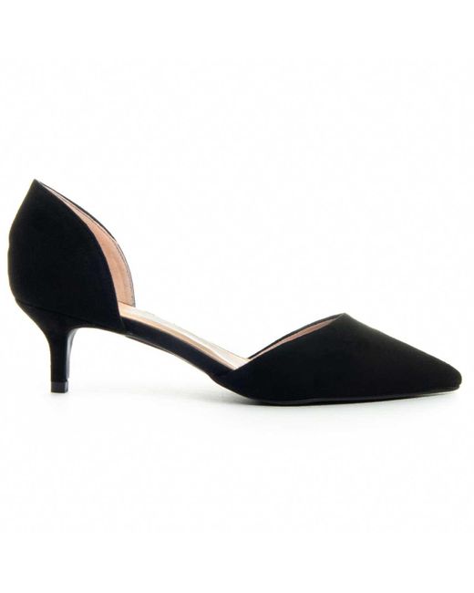Montevita Black Heel Shoe Litta2