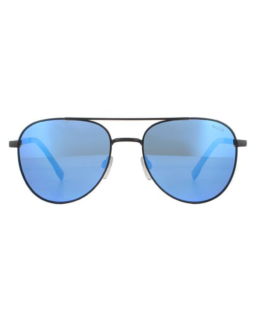 Bolle Blue Lunettes De Soleil Evel 12536 Mat Noir Offshore Bleu Polarisé