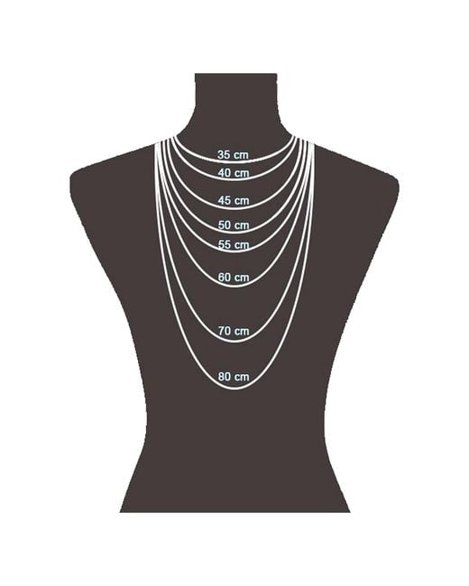 Beka & Bell Pink Beka&Bell Anhänger Mit Kette 925-Sterling Silber Vergoldet Glänzend 42/45Cm