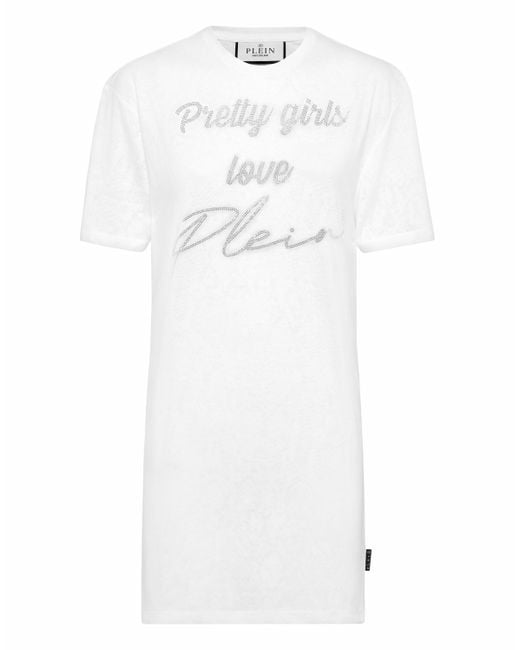 Philipp Plein White Kleid