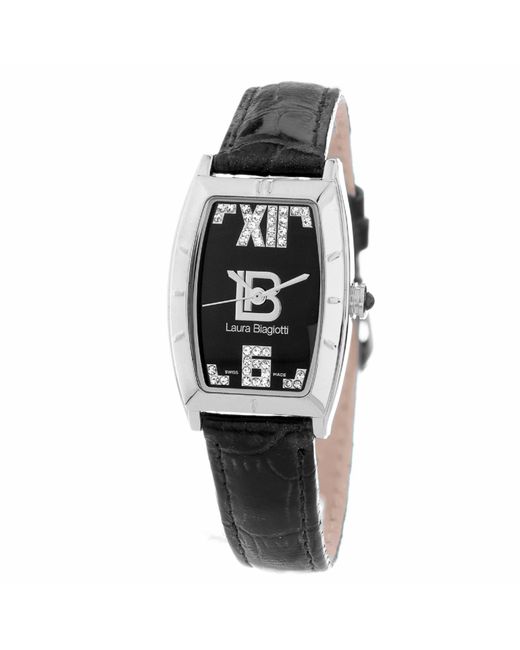 Laura Biagiotti Black Ladies Watch Quartz Stainless Steel