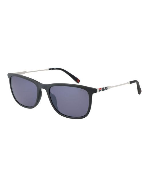 Fila Blue Stainless Steel Sunglasses for men