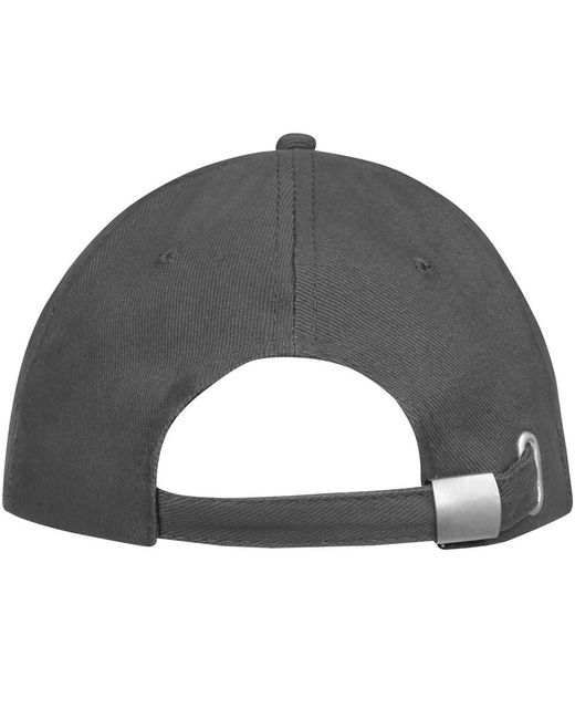 Sol's Black Büffel 6 Panel Baseballmütze (Dunkelgrau/Hellgrau)