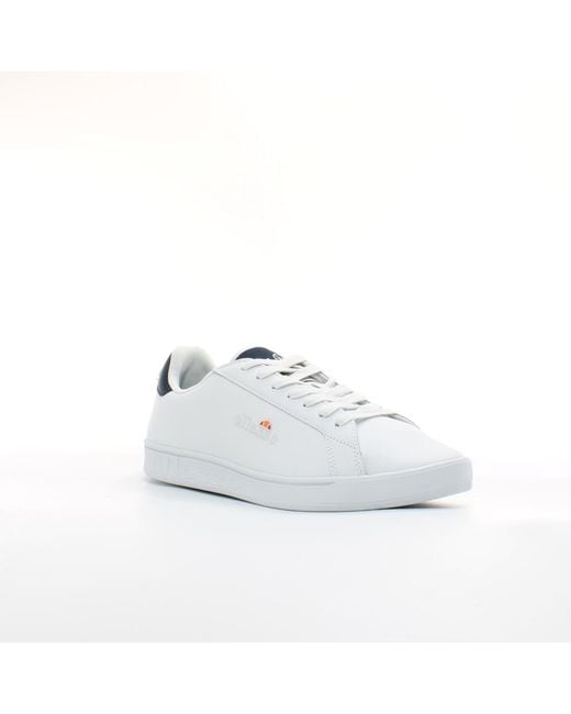 Ellesse White Campo Emb Trainer