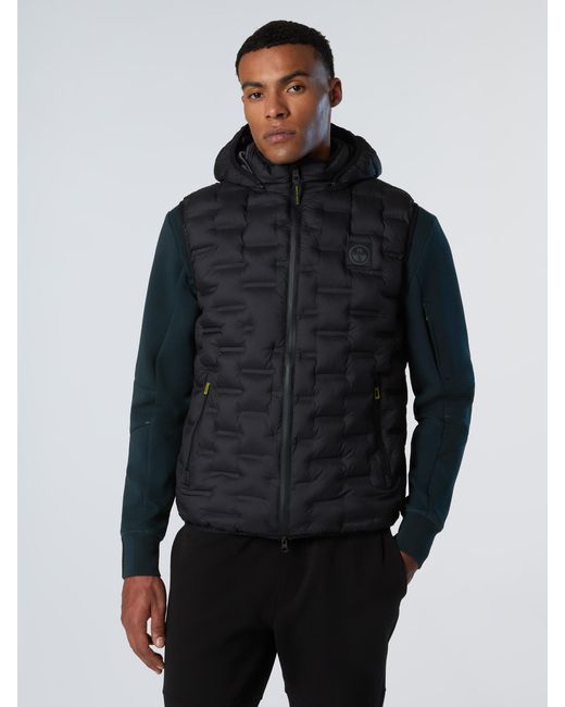 North Sails Vest Laser in het Blue voor heren