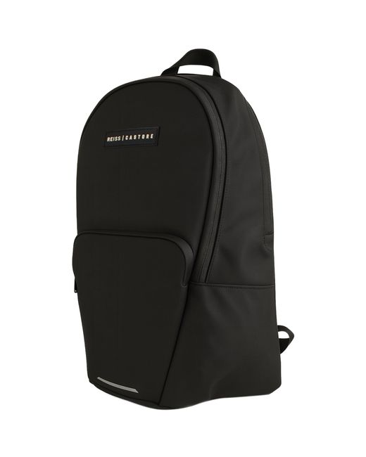 Castore Black Logo Schwarzer Rucksack