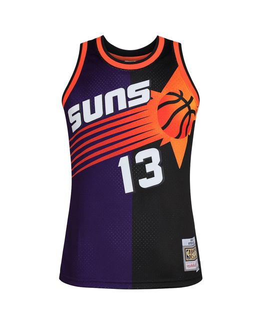 Mitchell & Ness Blue Nba Phoenix Suns 13 Nash Swingman Jersey for men