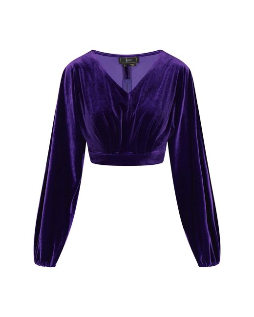 faina Blouse in het Blue