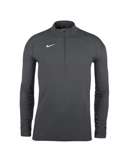 Nike Dry Element Trechterhals Hardlooptop (Antraciet) in het Gray voor heren