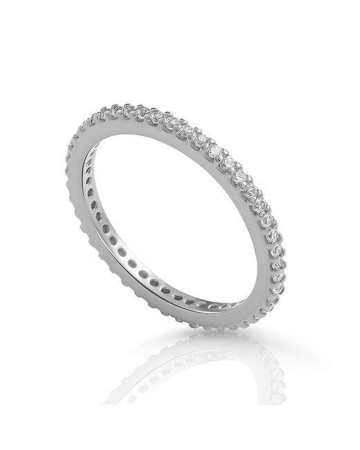 Orphelia Metallic 'Lily' 925 Sterling Ring