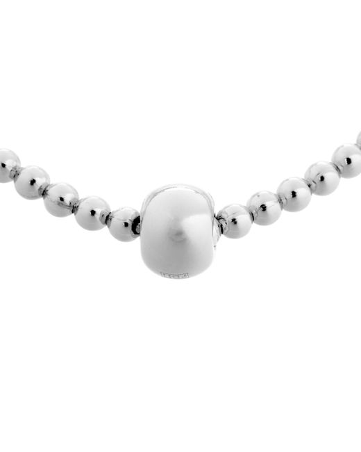 Orphelia Metallic 'Faye' 925 Sterling Necklace