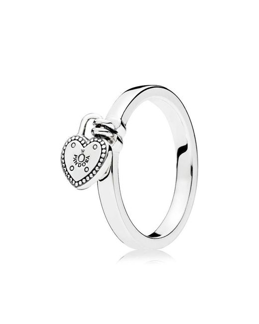 Pandora White Ring