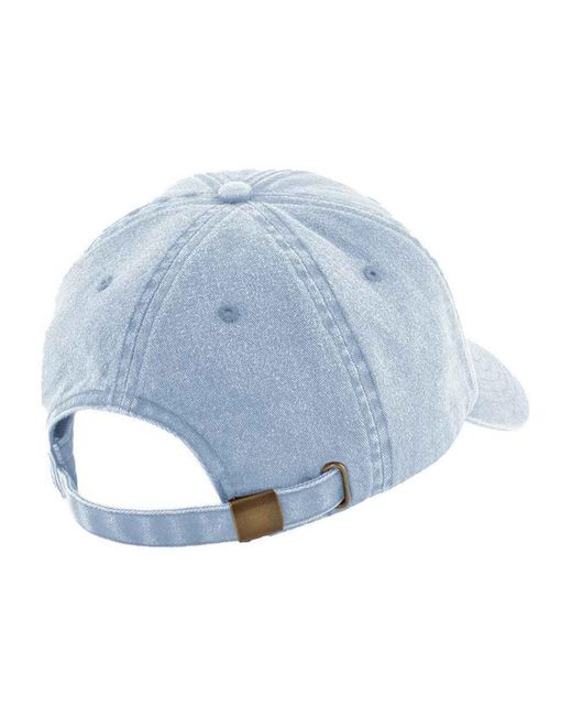 BEECHFIELD® Blue Baseball-Mütze Niedriges Profil (Hellblau)