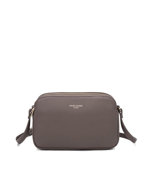 David Jones Brown Crossbody Bag