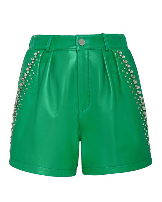 Philipp Plein Green Shorts & Bermudashorts