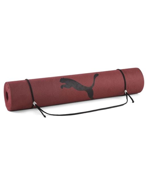 PUMA Red Logo Yoga Mat for men