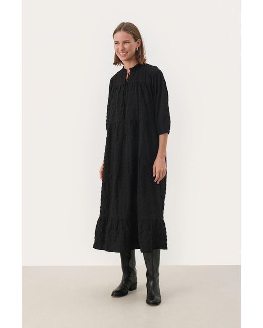 Part Two Jurk Regular Fit in het Black