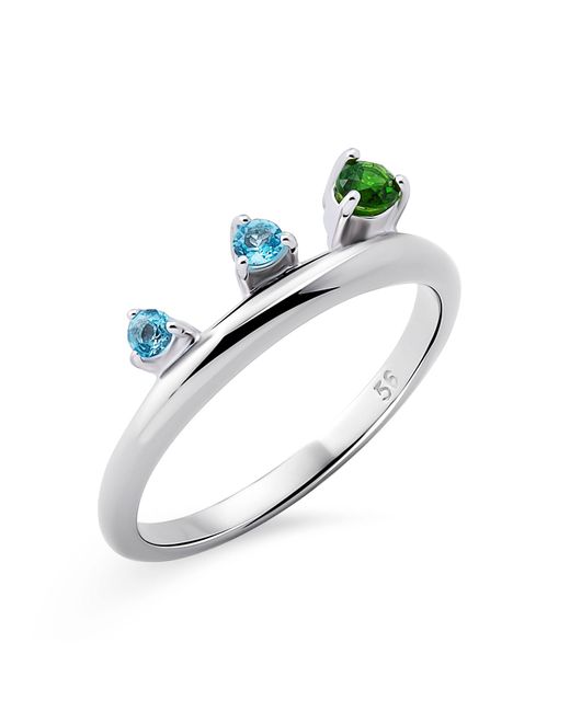 Orphelia Blue 925 Sterling Ring