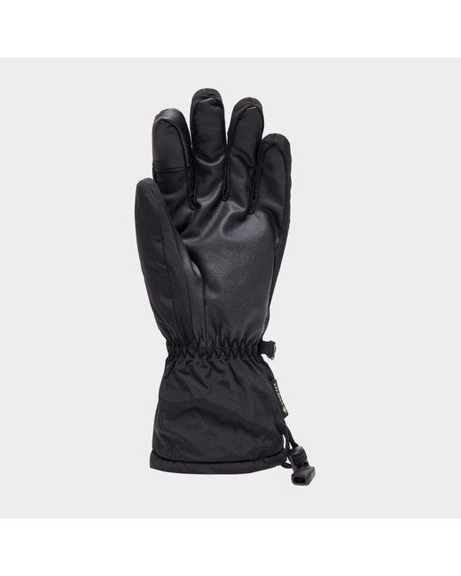 Trekmates Black Chamonix Gore-Tex Waterproof Gloves for men