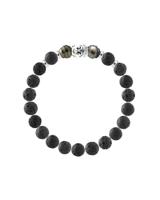 Rodney & Rolf Black Bracelet Sterling 925 Sofia