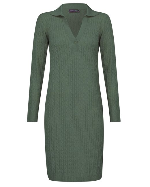 Felix Hardy Green Strickkleid Mit Langen Ärmeln Bailey