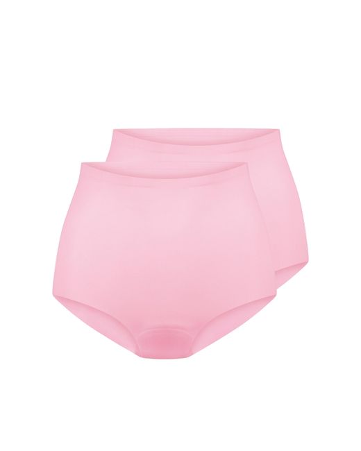 Lingadore 2-pack Taille Slip in het Pink