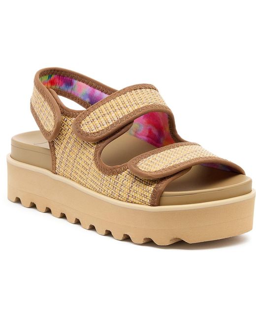 Rocket Dog Natural Balmy Raffia Textile Sandals