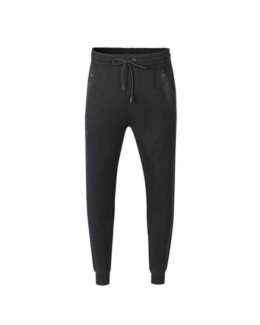 Kappa Polycotton Logo Joggingbroek in het Black voor heren