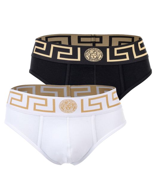 Versace Topeka Slipje in het Black voor heren