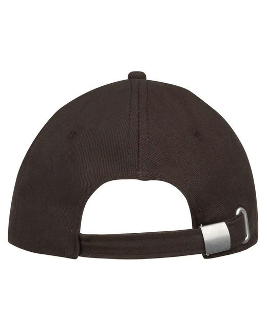 Sol's Buffalo 6 Panel Baseballpet (Chocolade) in het Black