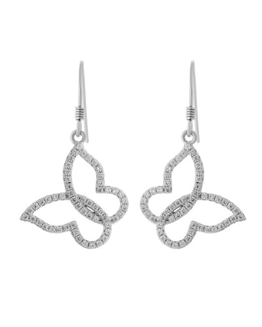 Orphelia Metallic 925 Sterling Drop Earrings