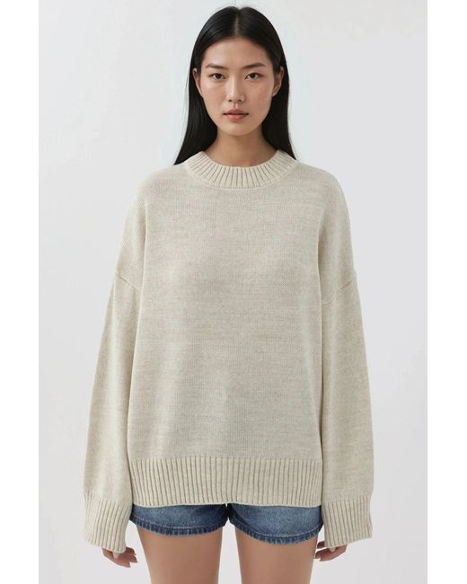Hiccup Natural Crew Neck Cozy Sweater