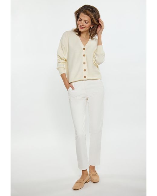 Usha Vest Cr in het White