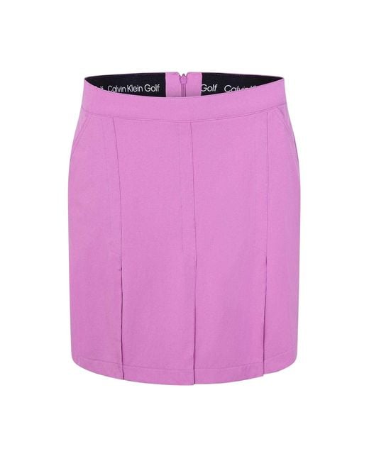 Calvin Klein Golf Skort (Orchidee) in het Purple