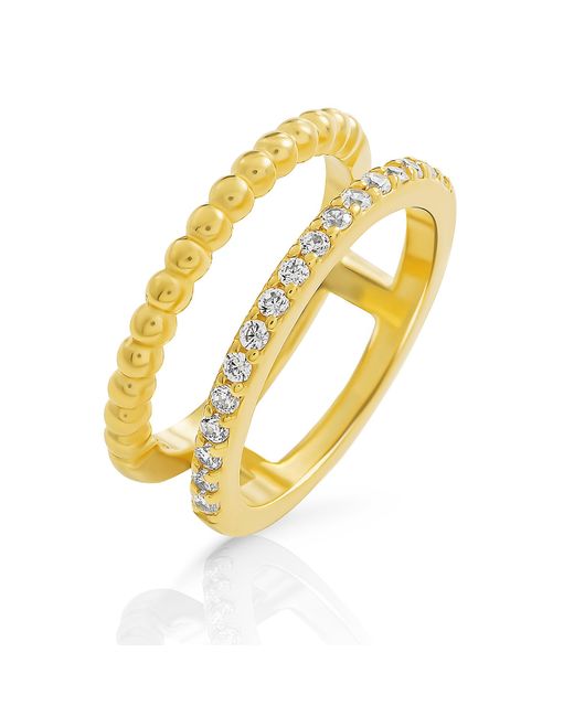Orphelia Metallic 'Chic' 925 Sterling Ring