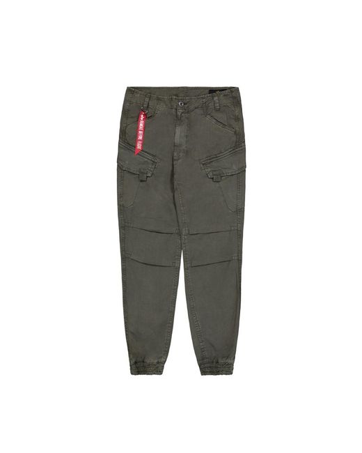 Alpha Industries Force One Pant in het Green voor heren