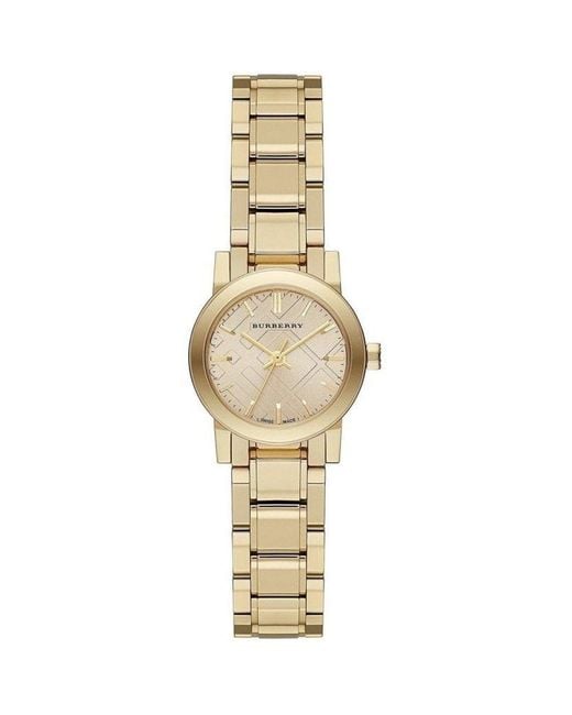 Burberry Metallic Bu9227 Ladies Watch The City 26Mm Stainless Steel