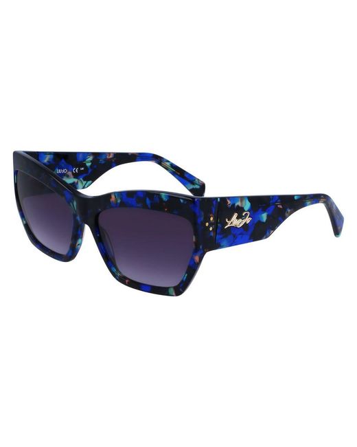 Liu Jo Blue Acetate Sunglasses