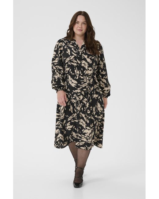 Kaffe Jurk Kcolla Jurk Regular Fit in het Multicolor