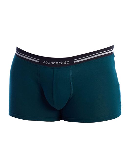 Abanderado Blue Stretch Cotton Boxer Briefs With Extra Soft Waistband A077I for men