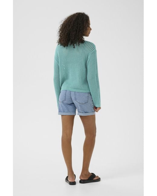 Kaffe Pullover Regular Fit in het Blue