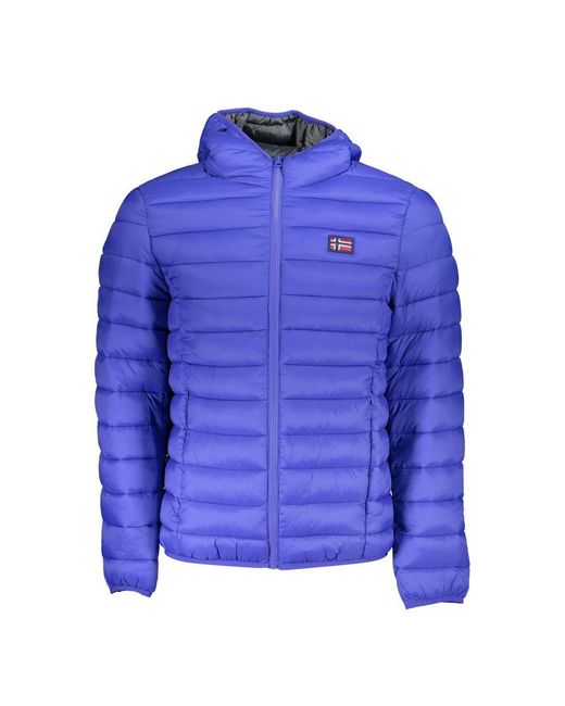 Norway 1963 Blue Blu Poliammide Jacket for men