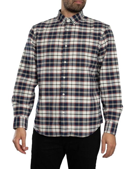 Levi's Levi's Authentiek Overhemd Met Knoopsluiting in het Gray voor heren
