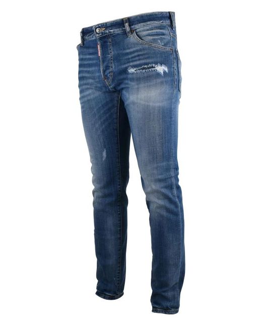 DSquared² Teddy Jean in het Blue voor heren