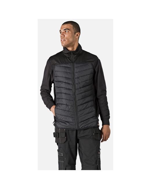 Dickies Black Gen Hybrid Jacket for men