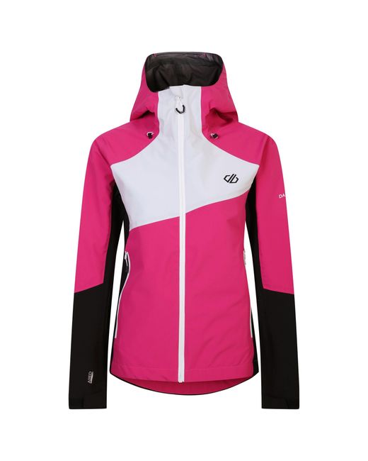 Dare 2b Pink Ladies Excalibar Ski Jacket (Pure/
