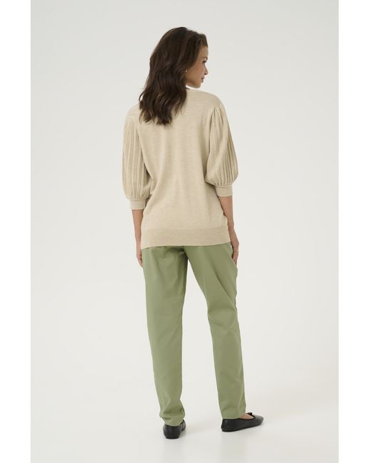 Kaffe Pullover Regular Fit Cream in het Natural