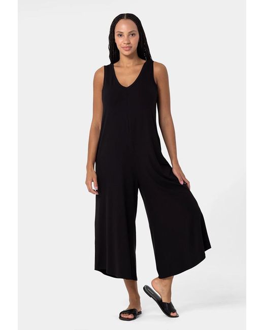Basiclo Viscose Jumpsuit in het Blue