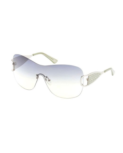 Guess Blue Gray Metal Sunglasses